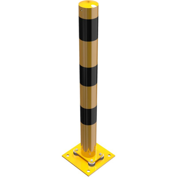 Stone HGS afzetpaal -Bollard- Ø 89 mm, rondom kantelbaar, zonder oogjes, 489npbg