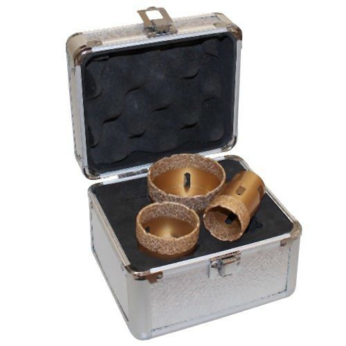 Karl Dahm Diamant-Trockenbohrkronen Set Gold, 56203