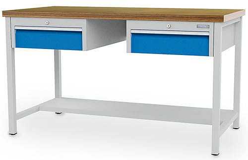 Bedrunka + Hirth box werkbank serie 2000 R18-24, 2000 x 750 x 859 mm, 03.19.32V