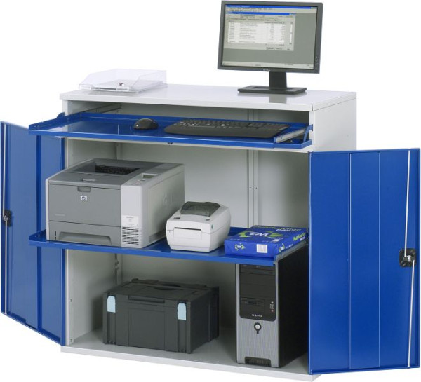RAU computerkast - model 60, B1100 x D520 x H1060 mm, 07-1100-M60.11