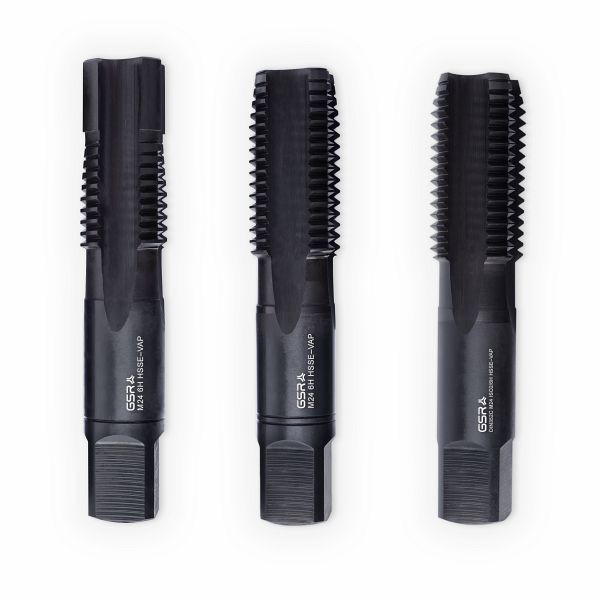 GSR handtapset metrische draad DIN 2184-2 (DIN 352) rechts HSSE M 24 VAP, 00813310