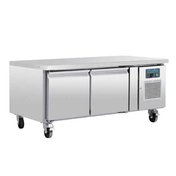 Polar 2-deurs koelwerkbank 214L, DA462
