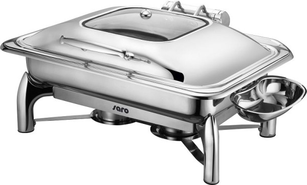 Saro inductie komfoor met zelfsluitend deksel, 1/1 GN model RAINER, 213-1200