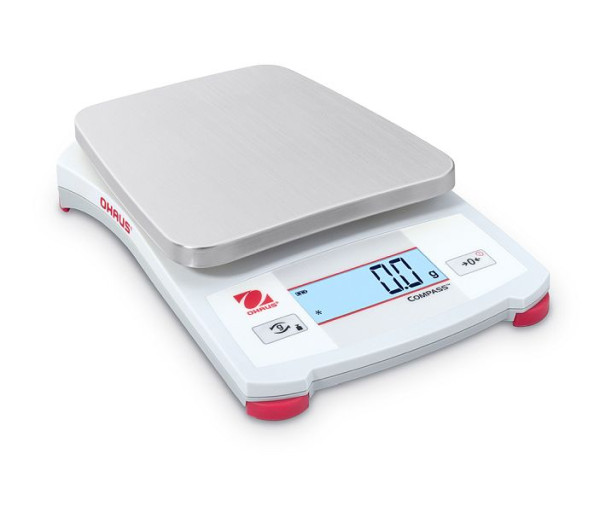 OHAUS Draagbare weegschaal CX221 EU, weegvermogen 220 g, afleesbaarheid bij wegen 0,1 g, 30428208
