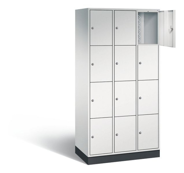 C+P lockerkast Intro, H1950xW920xD490mm, kleur: lichtgrijs, 8470-301 S10003
