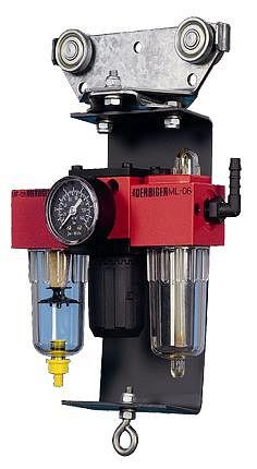 ANKE apparatuurwagen; Persluchtaansluiting 1 x 3/8 "; onderhoudseenheid R3 / 8", 920.000