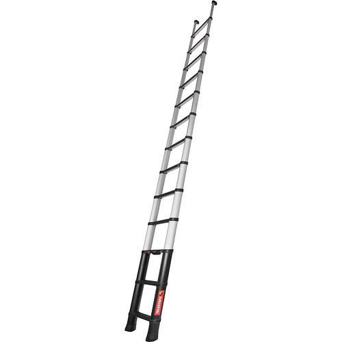 Krause telescoopladder Rescue Line, aluminium, 13 sporten, zwart, 305104