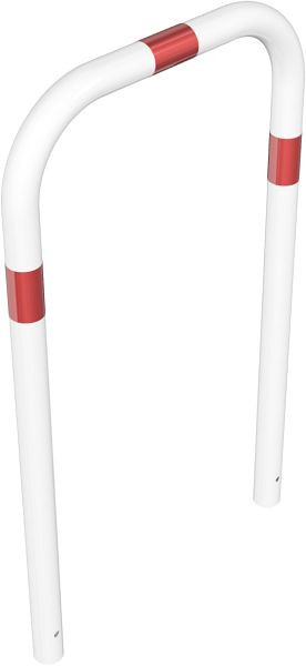 Schake buisbeugel van stalen buis Ø 60 x 2,5 mm zonder dwarsbalk voor inzetting in beton, totale breedte: 700 mm, totale hoogte: 1200 mm, 465_11B