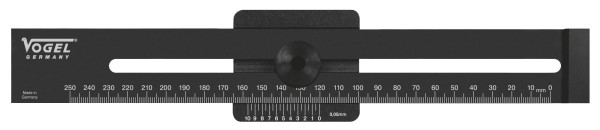 Vogel Germany markeerkaliber met maatliniaal, 250 mm, 336261