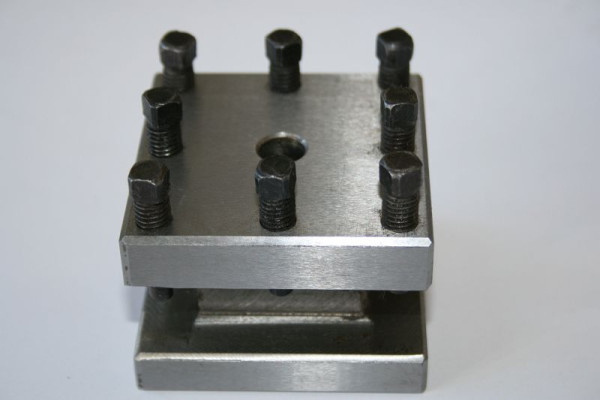 ELMAG stalen houder met 8 schroeven compleet nr. 9+2 voor Superturn 550/125 Vario, 9808062