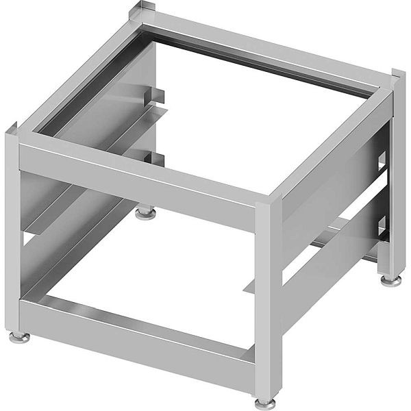 Stalgast onderstel voor GE113, GE123, GE133, GE111, GE121, afmetingen 585 x 565 x 450 mm (BxDxH), VUG06602