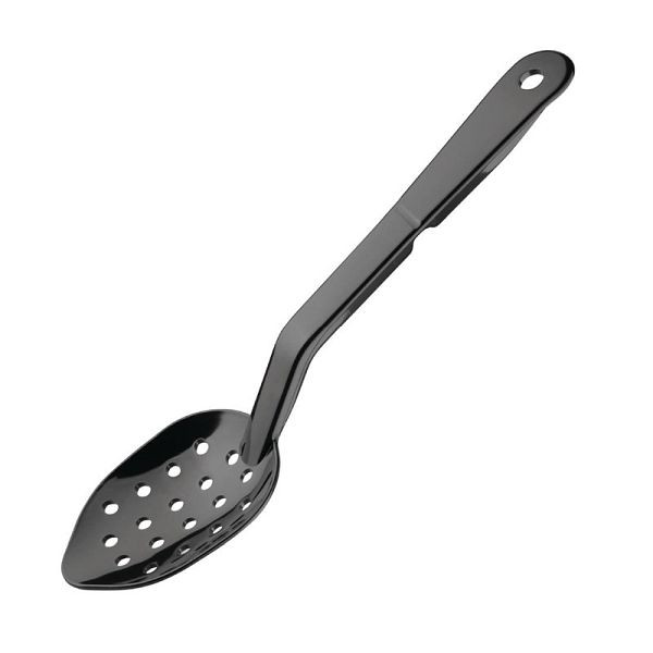 Vogue opscheplepel geperforeerd zwart 28cm, Y549