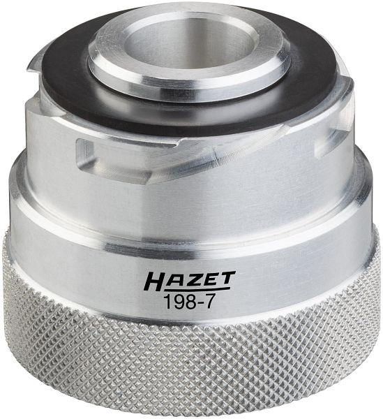 Hazet motorolievuladapter voor motorolievultrechter 198-9, kan worden gebruikt op voertuigen van de VW-groep van het MQB-platform AUDI A3 (8V) VW Golf 7, 198-7