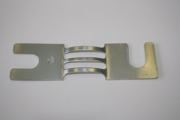 ELMAG aluminium zekering 400 A, L155xB43mm voor EUROSTART 1000 automatischEUROSTART 2000 automatisch (2x), 9505217