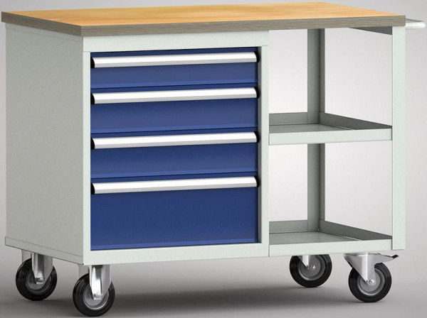 KLW werkbank - 1000 x 620 x 830 mm L x D x H, WS822N-1000M20-E1904