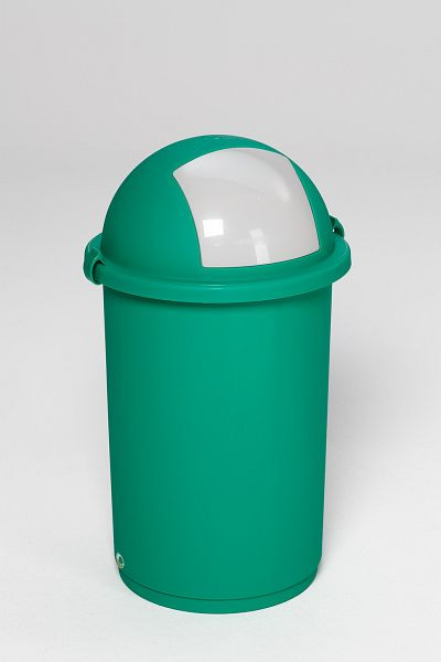 VAR kunststof afvalbak, groen, 3563