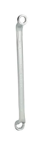 Brilliant Tools dubbele ringsteeksleutel 8 x 9 mm BT012901