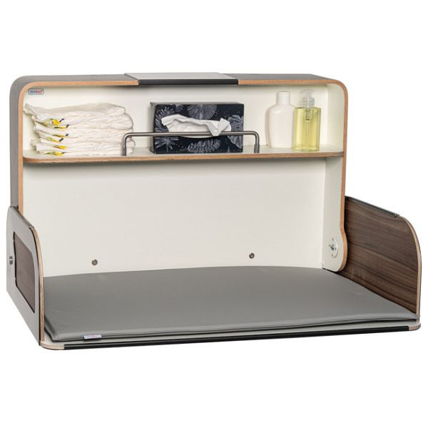 KEMMLIT commode Murcia - walnoot antraciet, 252.786