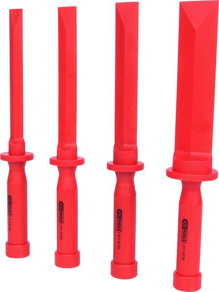 KS Tools zachte beitelset, 4-delig, 19-38mm, 911.8130