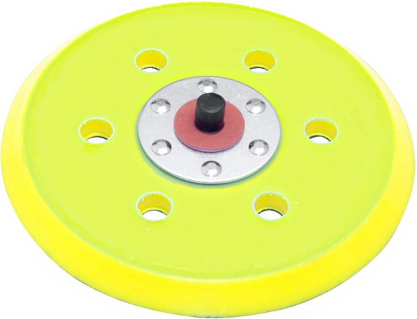 Hazet schuurzool, gemiddelde hardheid, klittenbandbevestiging, Ø 150 mm met 5/16" schroefdraadbevestiging, nettogewicht: 0,11 kg, 9033-010
