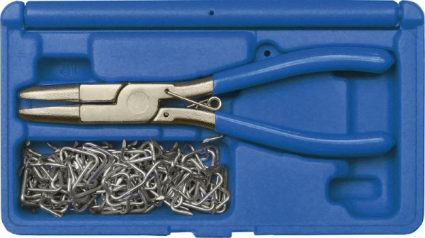 Kunzer bekledingsclipset (tang met 100 clips), 7PKS101
