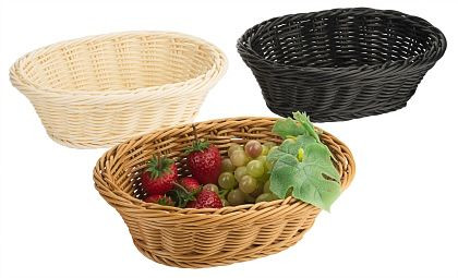 Contacto polymand, ovaal 23 cm, bruin, 4787/243