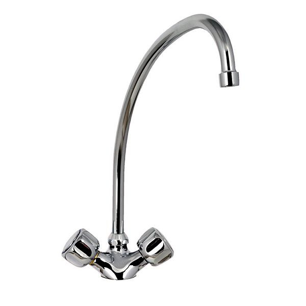 Gastro-Inox monoblock mengkraan met draaiknoppen, lengte 300mm, 402.243
