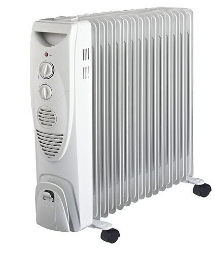 MMXX olieradiator met thermostaat 9-delig, 3-traps, 2000 watt, 25249