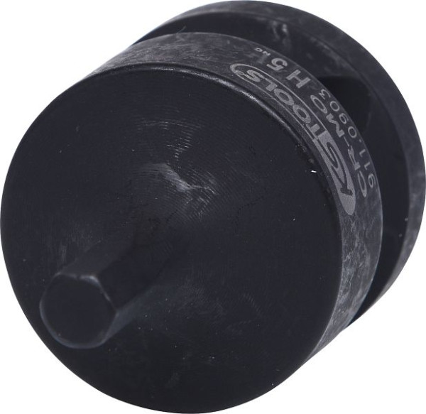 KS Tools Slag-bitdop 1/2", binnenzeskant, kort, 5 mm, 911.0903