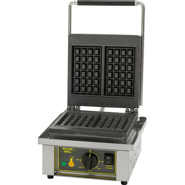 Stalgast wafelijzer, Luikse wafelvorm, afmetingen 305 x 440 x 230 mm (BxDxH), KE1202150