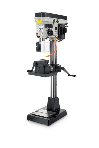 ELMAG PREMIUM hogesnelheidskolomboormachine, model V25E PGMincl. draaibare bankschroeftafel, 81032